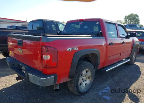 2007 Chevrolet Silverado 1500 Lt1 из США, поврежденный, VIN 2GCEK13MX71544251